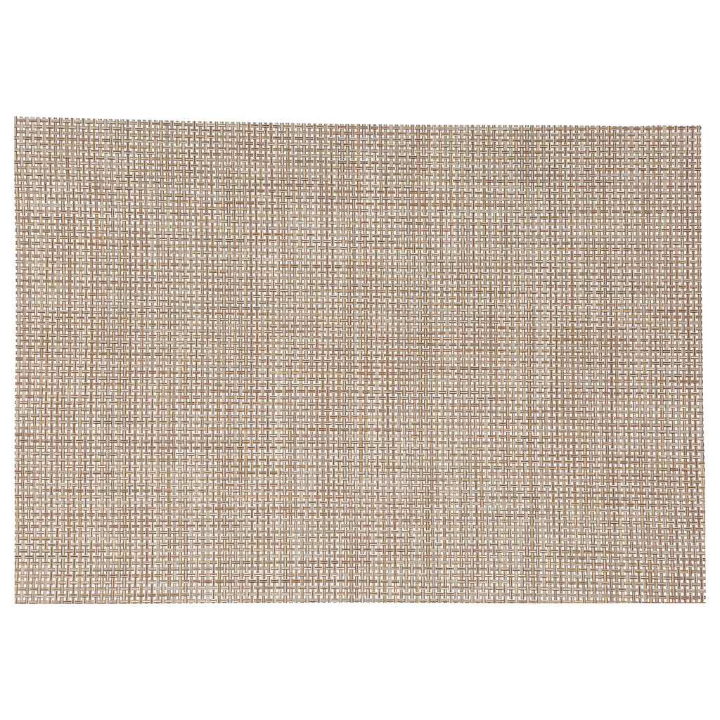 Set de table rectangulaire texaline beige 48x35cm
