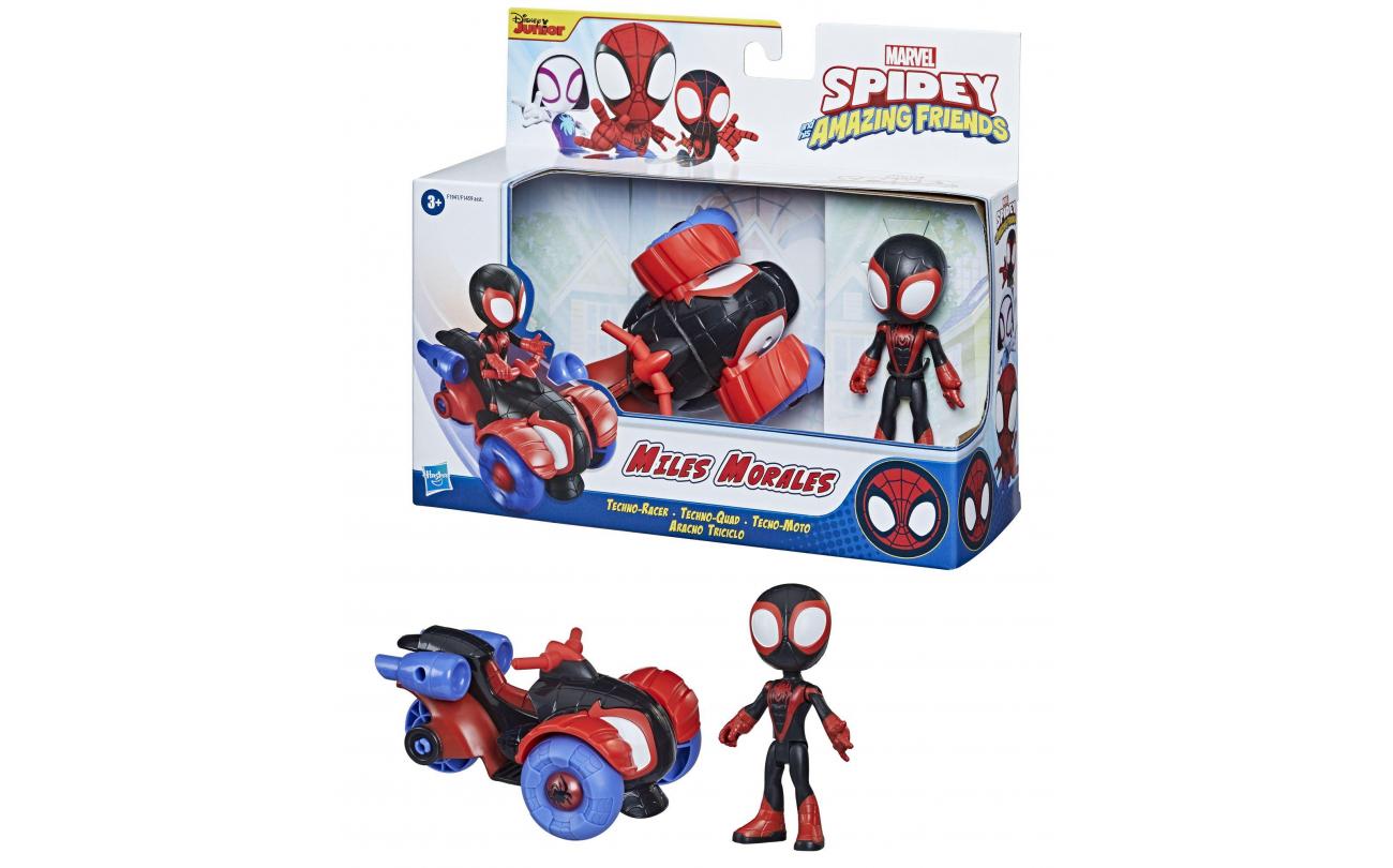Marvel Spidey and his Amazing Friends Auto met figuur
