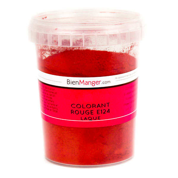 Colorant alimentaire rouge E124 - Poudre liposoluble