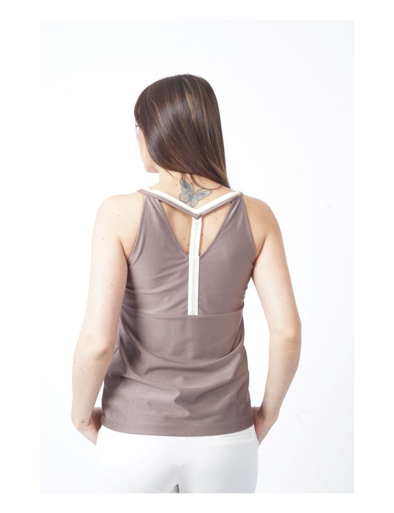 HBT TOP BRETELLES MIA SAND STARDUST