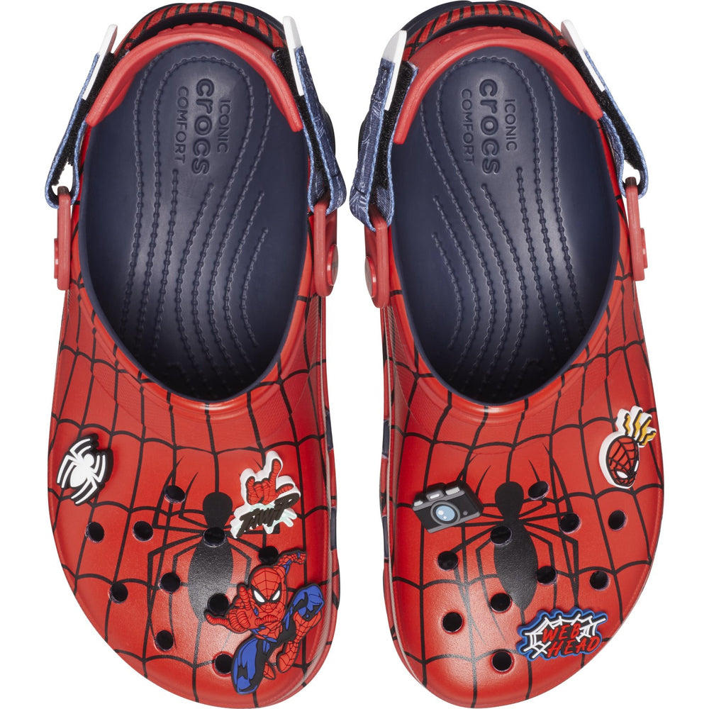 Køb Crocs Navy Spider-Man All-Terrain Clog