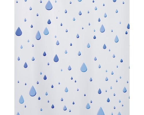 Spirella Waterdrop douchegordijn 180 x 200 cm