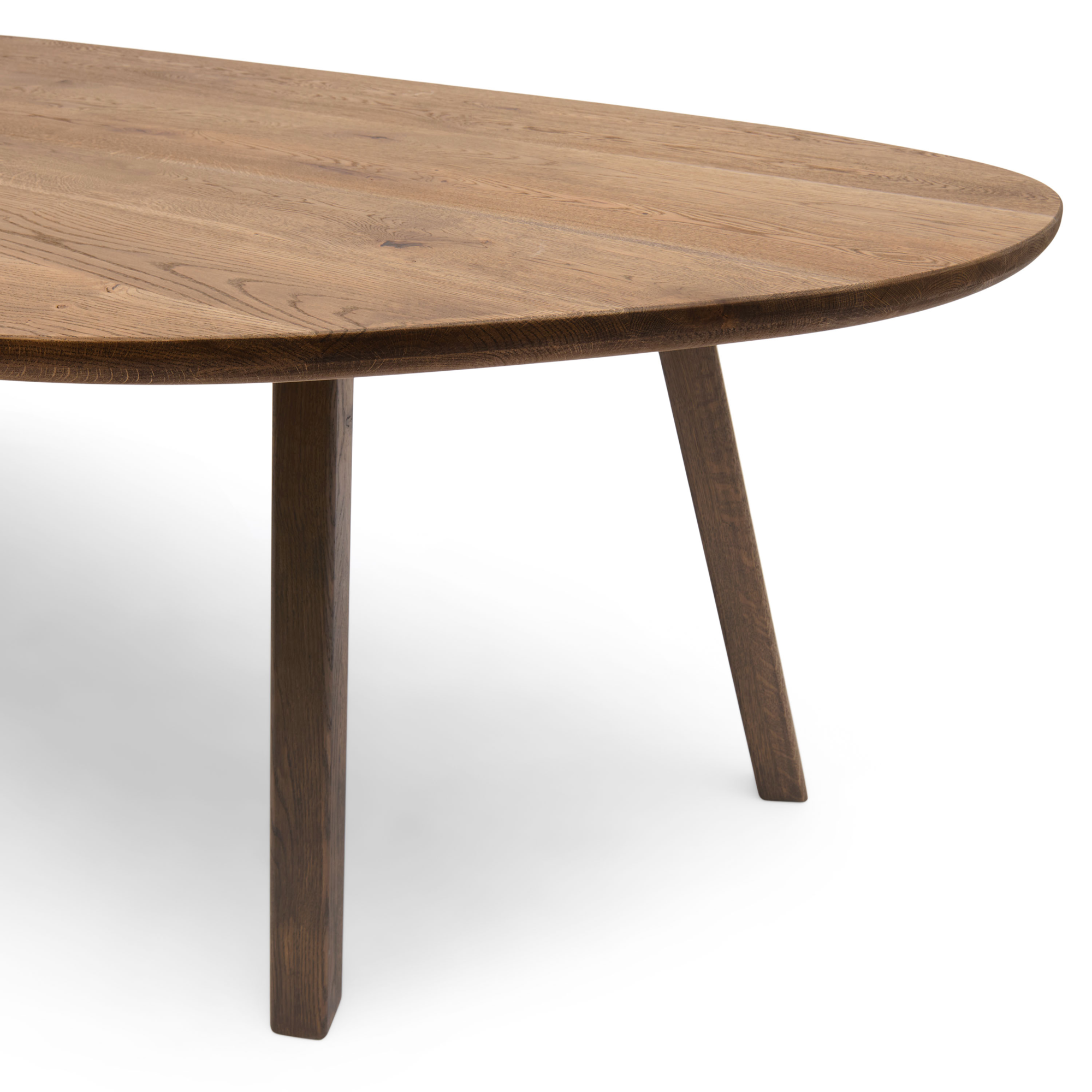 Eettafel Clark tabacco dark 250x115 cm