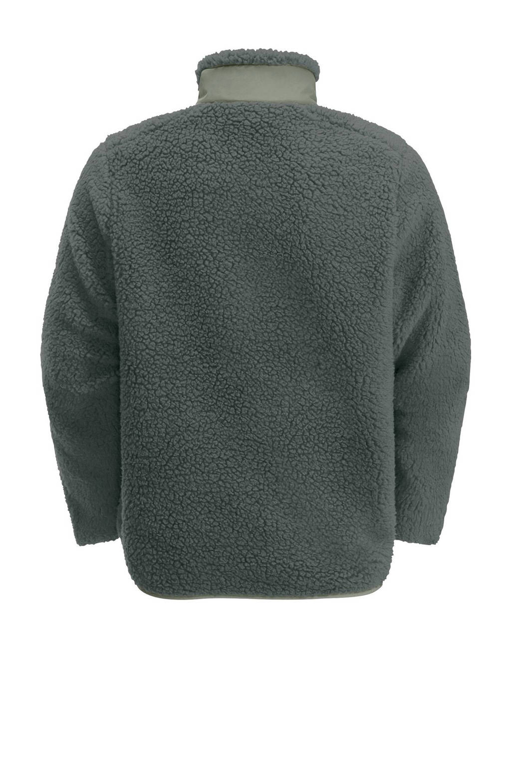 Jack Wolfskin fleece jack Ice Curl grijsgroen