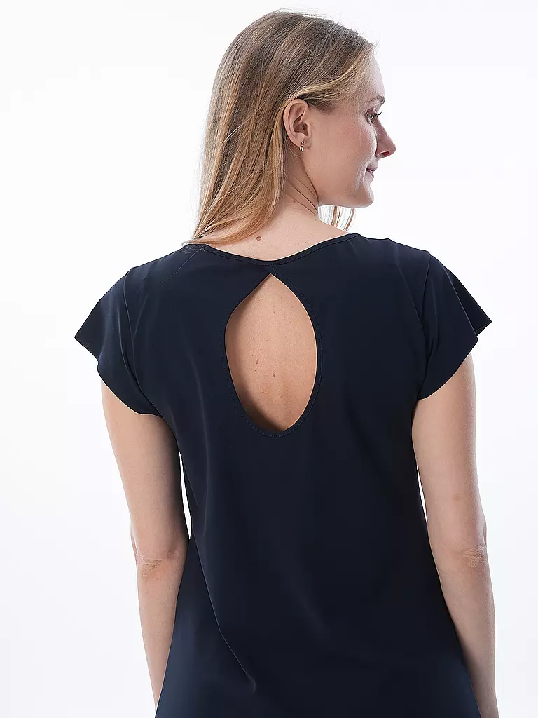 PENN&INK Midikleid dunkelblau