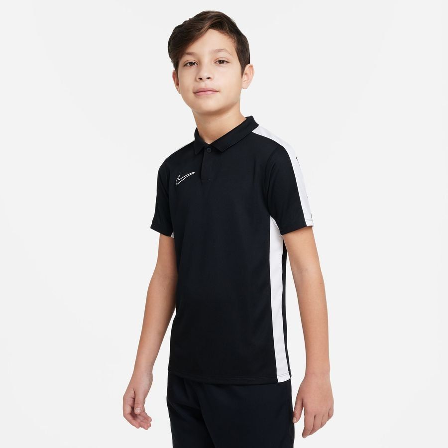 Nike Polo Dri-FIT Academy 23 - Noir/Blanc Enfant