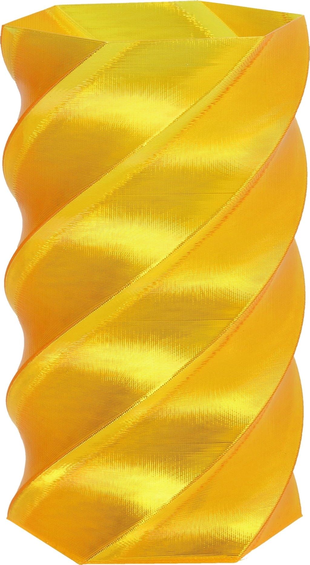 3DJAKE  easyPETG Transparent Gelb, 1,75 mm / 2300 g    PETG Filament für robuste & präzise Drucke in Transparent Gelb