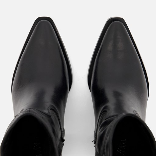 Linea Zeta Cowboylaarzen zwart Leer