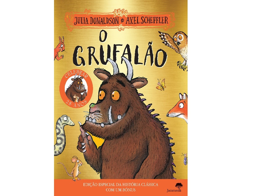 LIVRO GRUFALÃOV - EDIÇÃO ESPECIAL 25 ANOS DE JULIA DONALDSON AXEL SCHEF