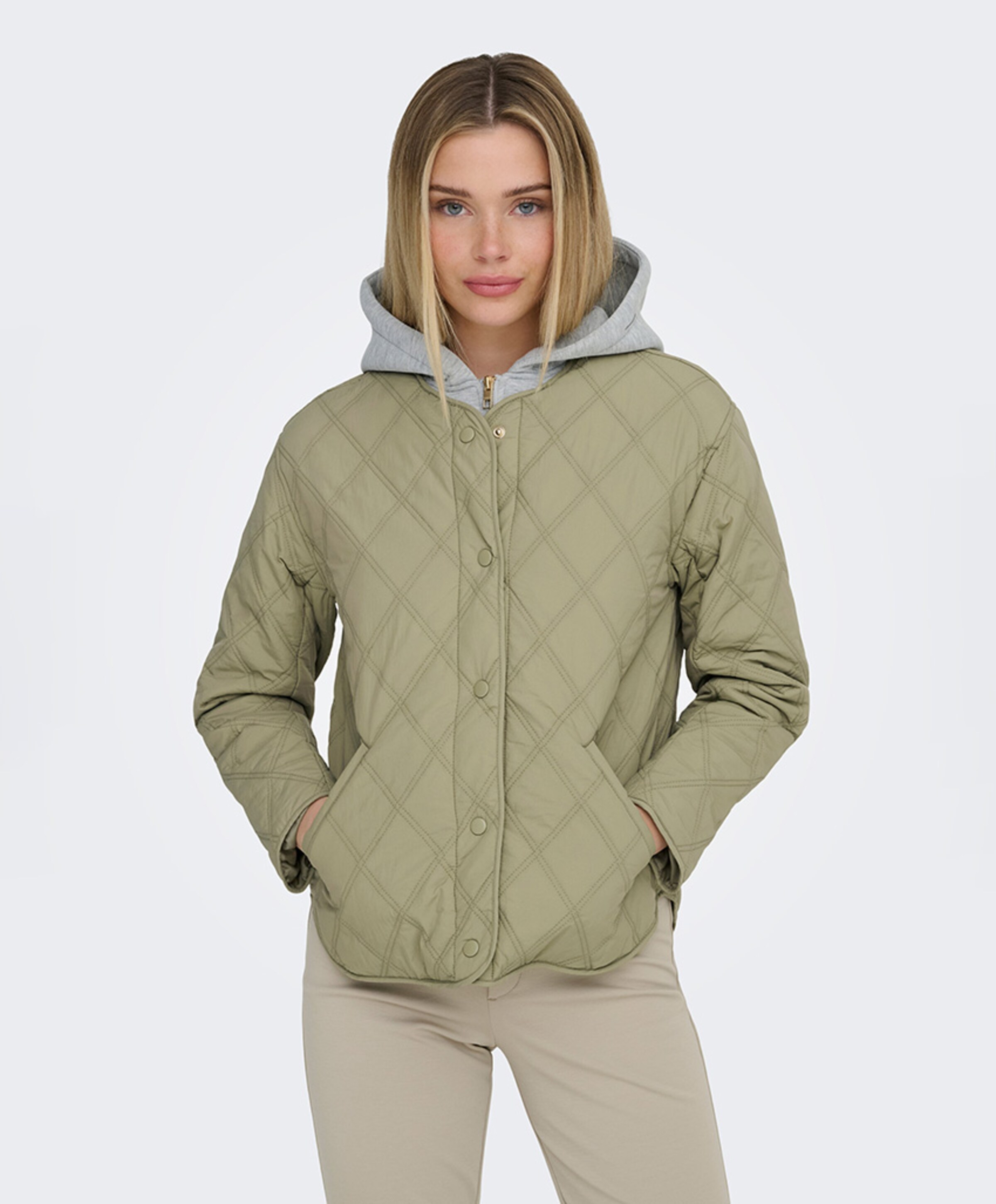 Only Dames jas groen