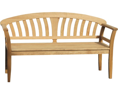 Tuinbank, 3-zits, geolied eikenhout, 3-zits, naturel