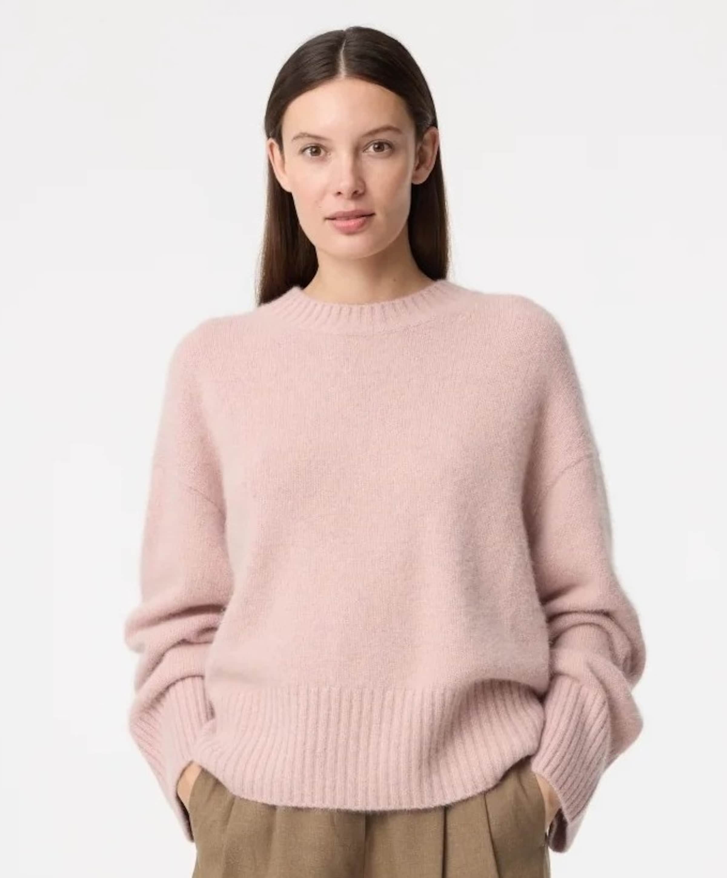 Knit-ted Dames trui roze