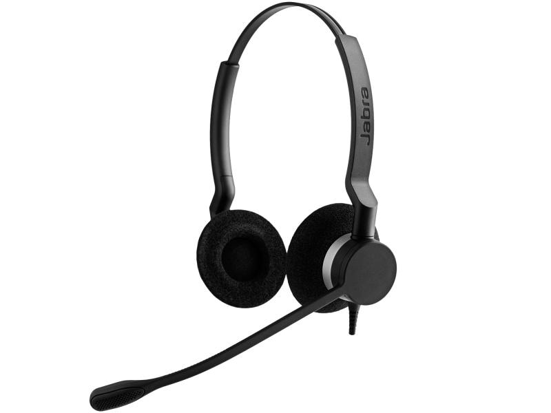 Jabra Headset BIZ 2300 Duo QD Kabelgebundenes Stereo-Headset