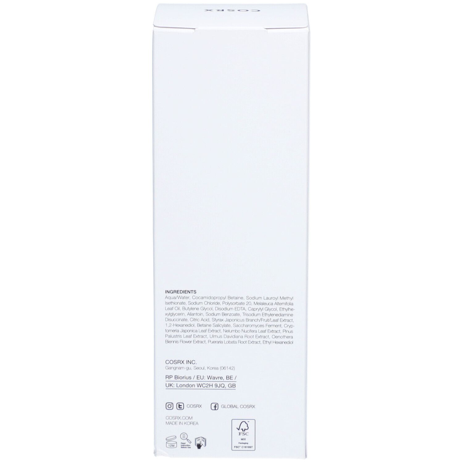 COSRX Low pH Good Morning Gel Cleanser
