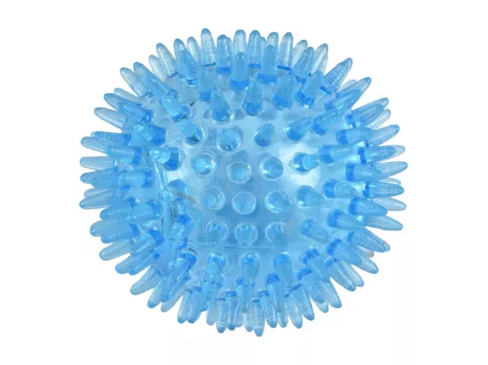 Jouet peluche lapin sonore avec balle pour chien 
