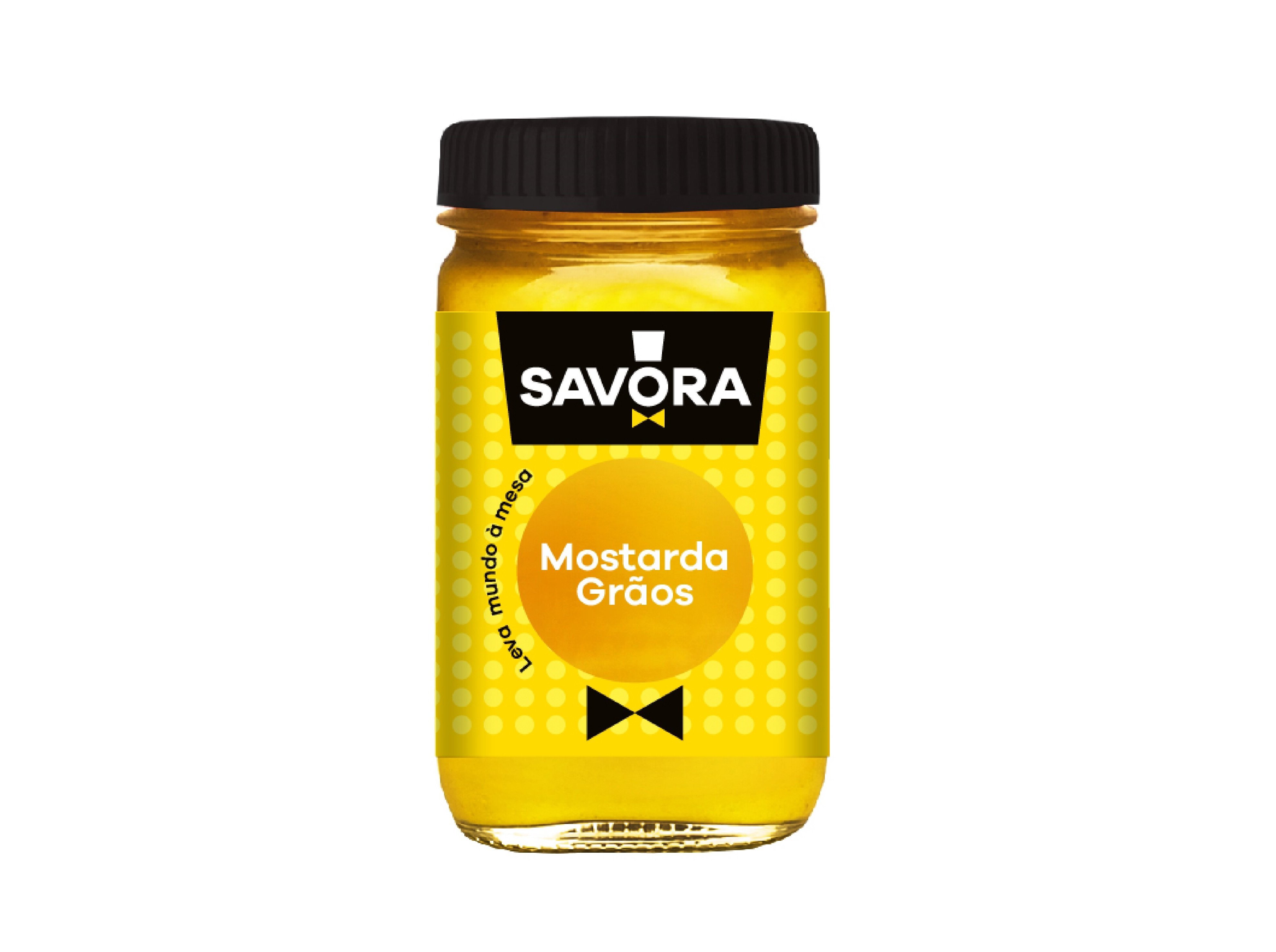 MOSTARDA SAVORA EM GRÃO 190G