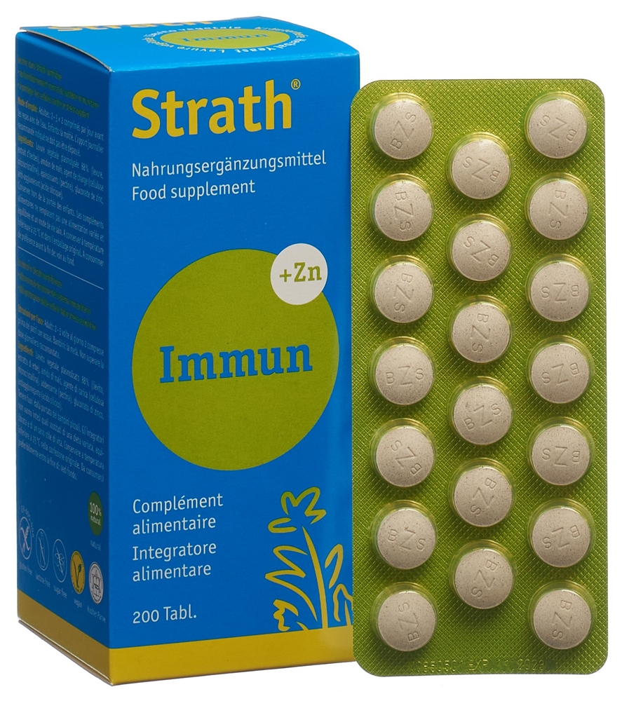 STRATH Immun<br>200 Stück, Blister, Tablette