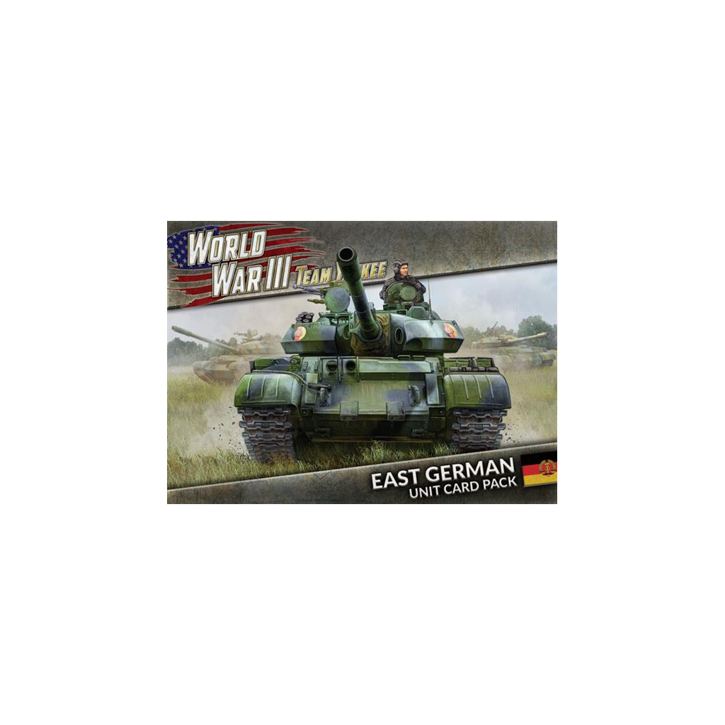 Team Yankee - World War III: East German Unit Cards