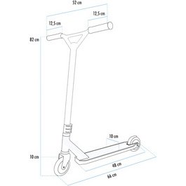 Trottinette Stunt Scooter Untwist Ocean