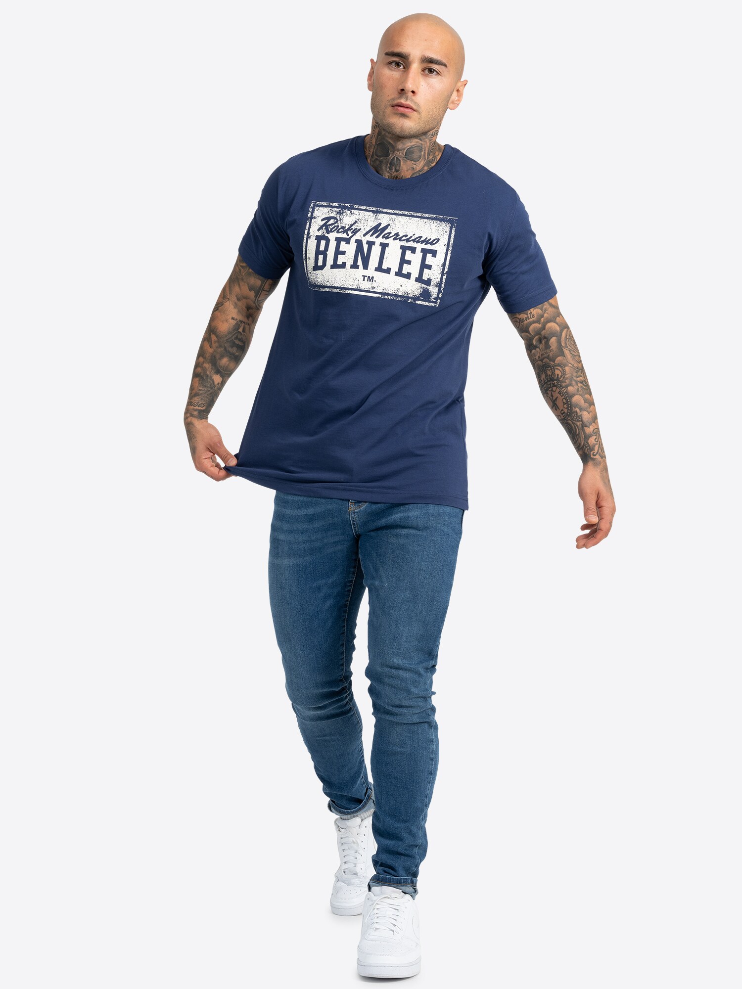 BENLEE Herren T-Shirt normale Passform BOXLABEL