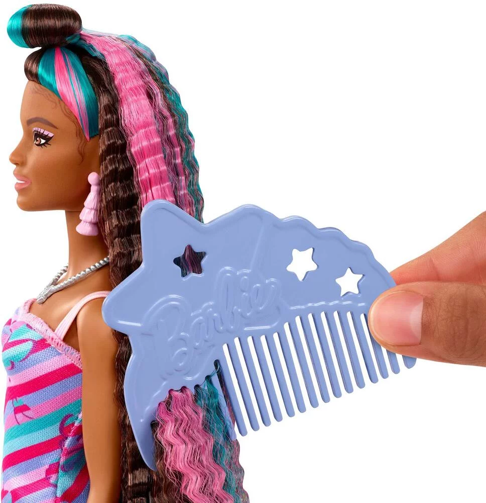 BARBIE POUPEE ULTRA-CHEVEUX NOIRS 22 CM