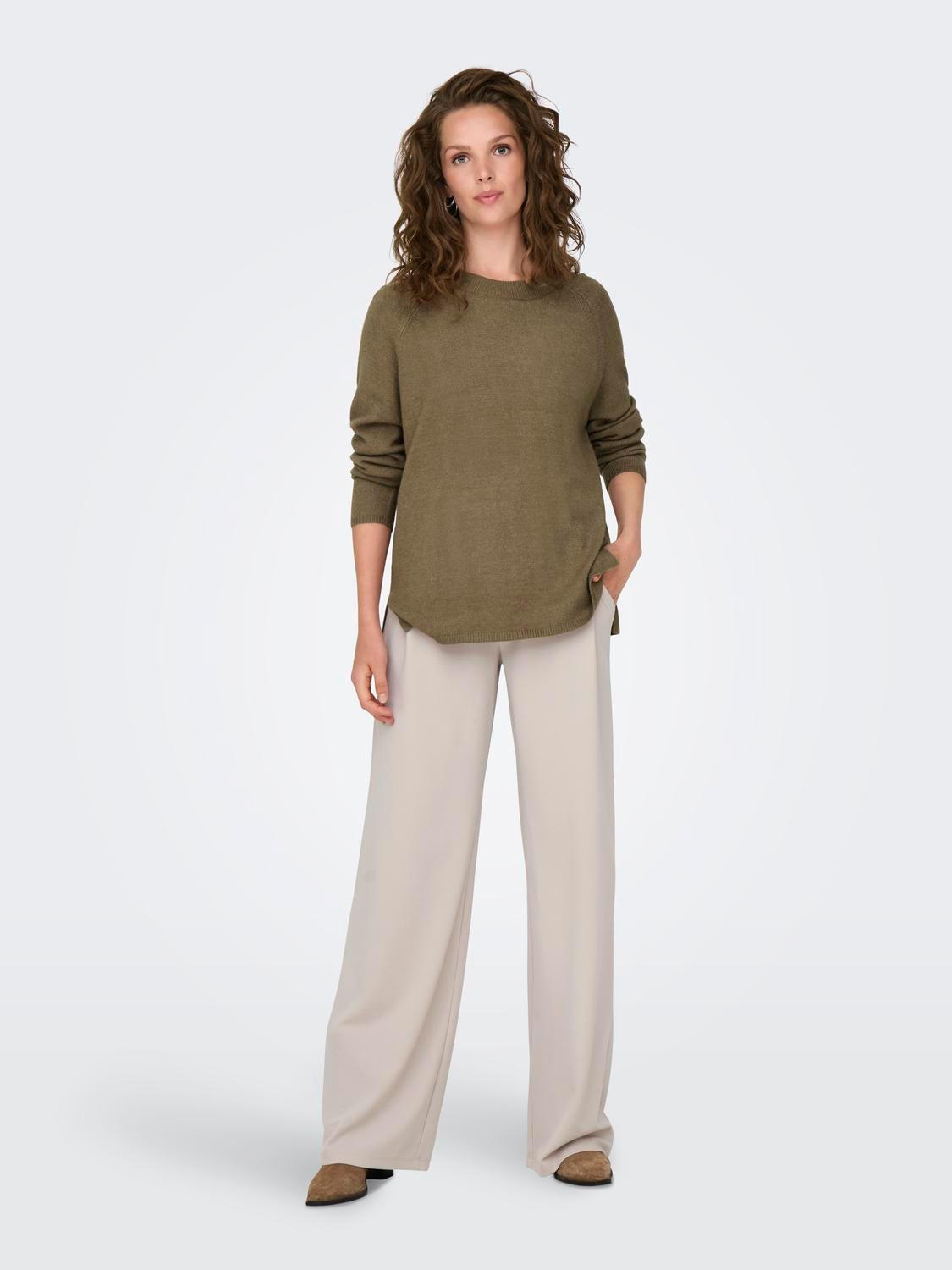 JDYMARCO Strickpullover Malt Ball
