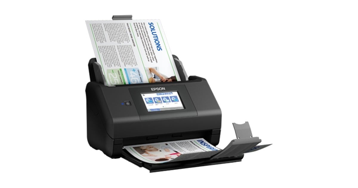 EpsonWorkforce ES-580W scanner  (Zwart,  USB 3.0, Wi-Fi)