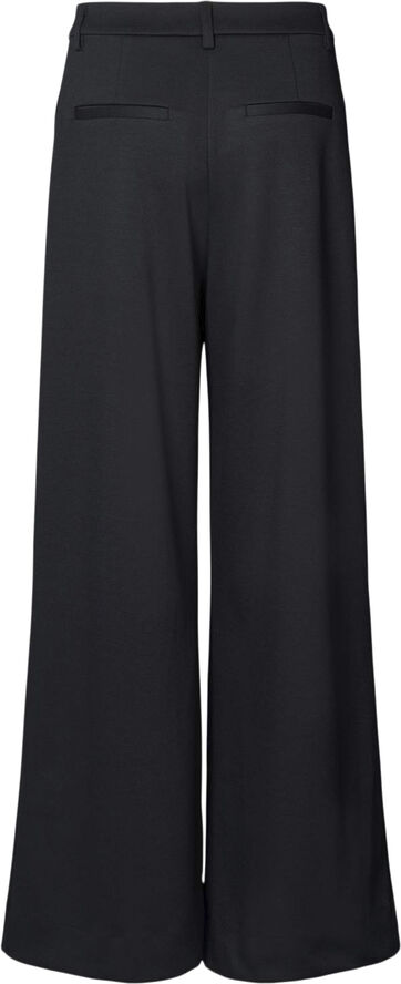 Rabens Saloner Tailored wide leg pants - Zoe Black navy combo