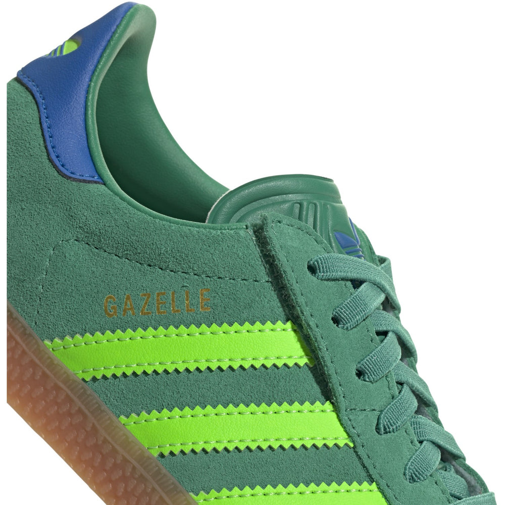 Køb adidas Originals Semi Court Green/Solar Green/Bluebird Gazelle Cf El C Sneakers