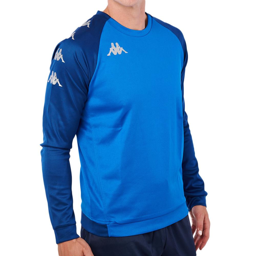 Kappa Sweat Training Bleu Homme Kappa Parme