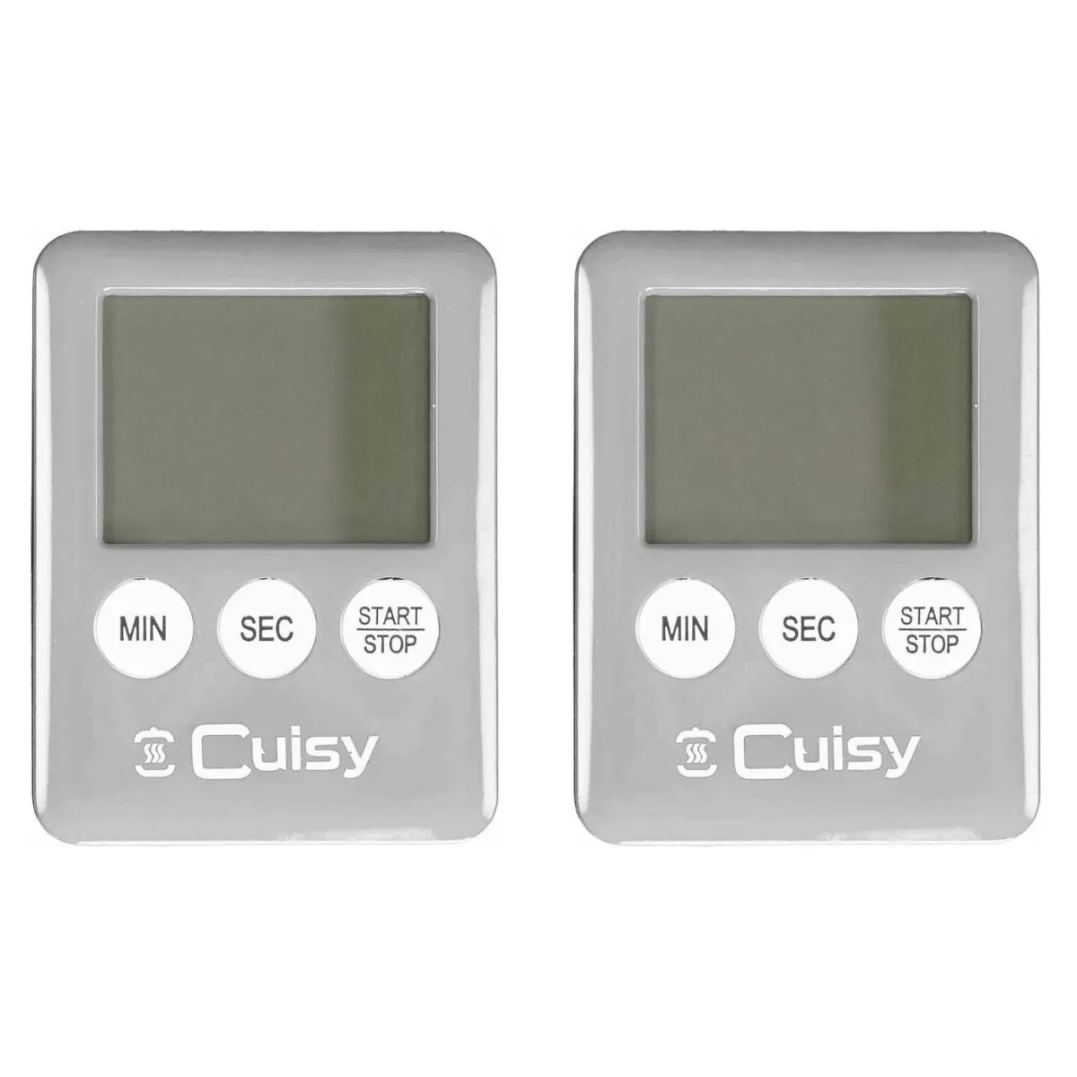 Cuisy Minuteur Électronique Aimanté - Argenté