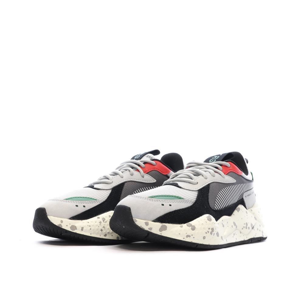 Puma Baskets Grises/Rouges Garçon Puma Street
