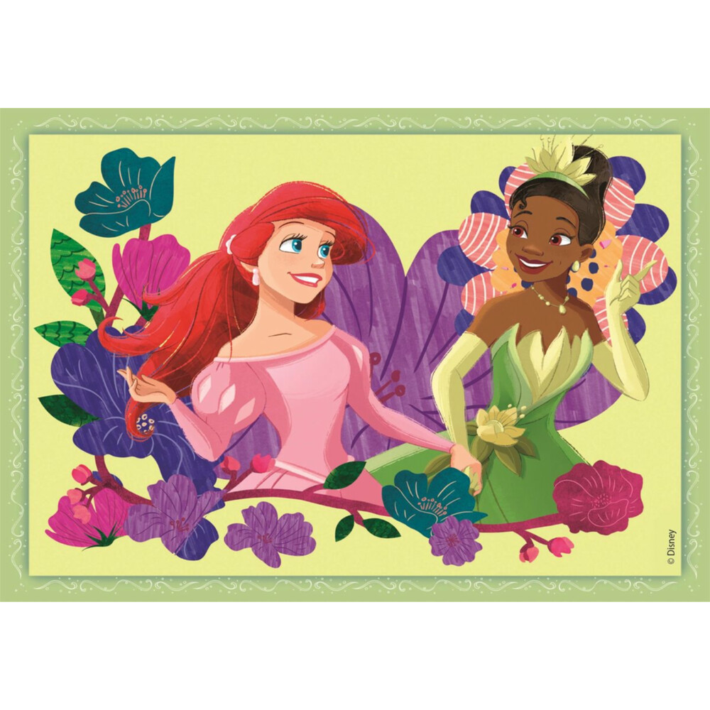 Clementoni Puzzel 4-in-1 Disney Princess
