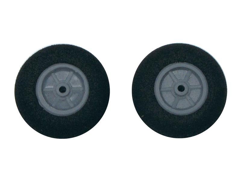 OEM Moosgummi Super Leichtrad 28 mm, 2 Stück Räder für Modellflugzeuge