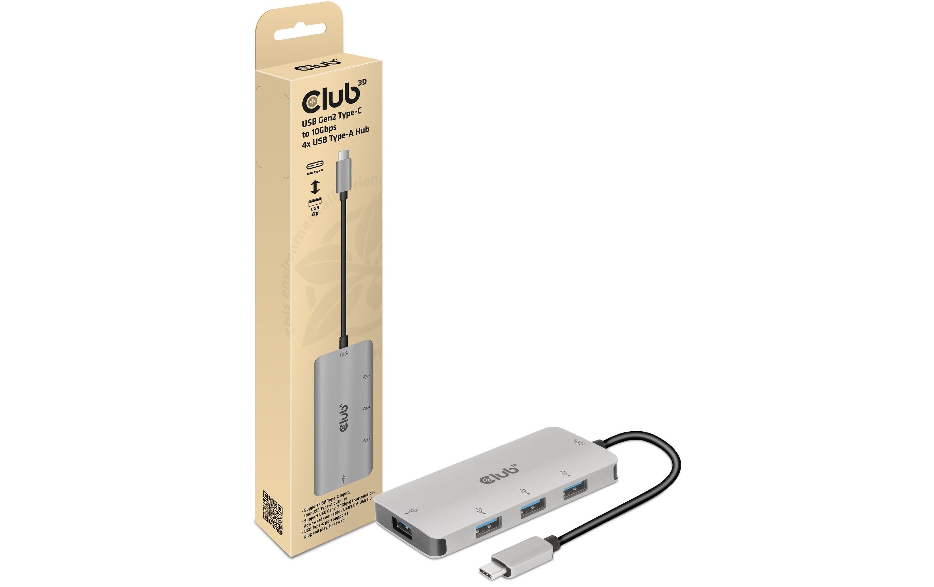 USB-Hub CSV-1547USB Typ-C auf 4x USB Typ-A Hub
