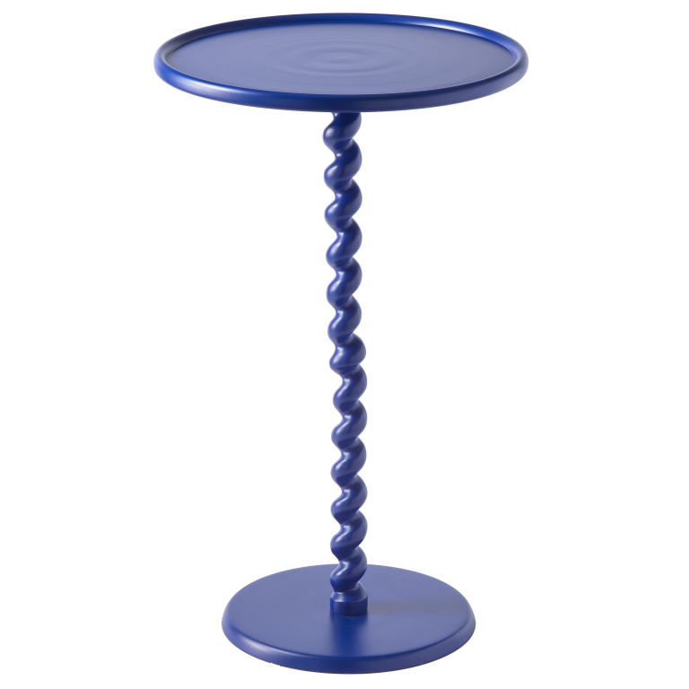 POLSPOTTEN Twister statafel donkerblauw