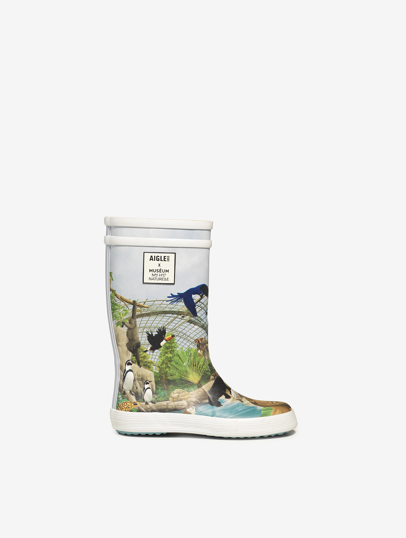 L'iconique botte enfant, en version imprimée ZOO