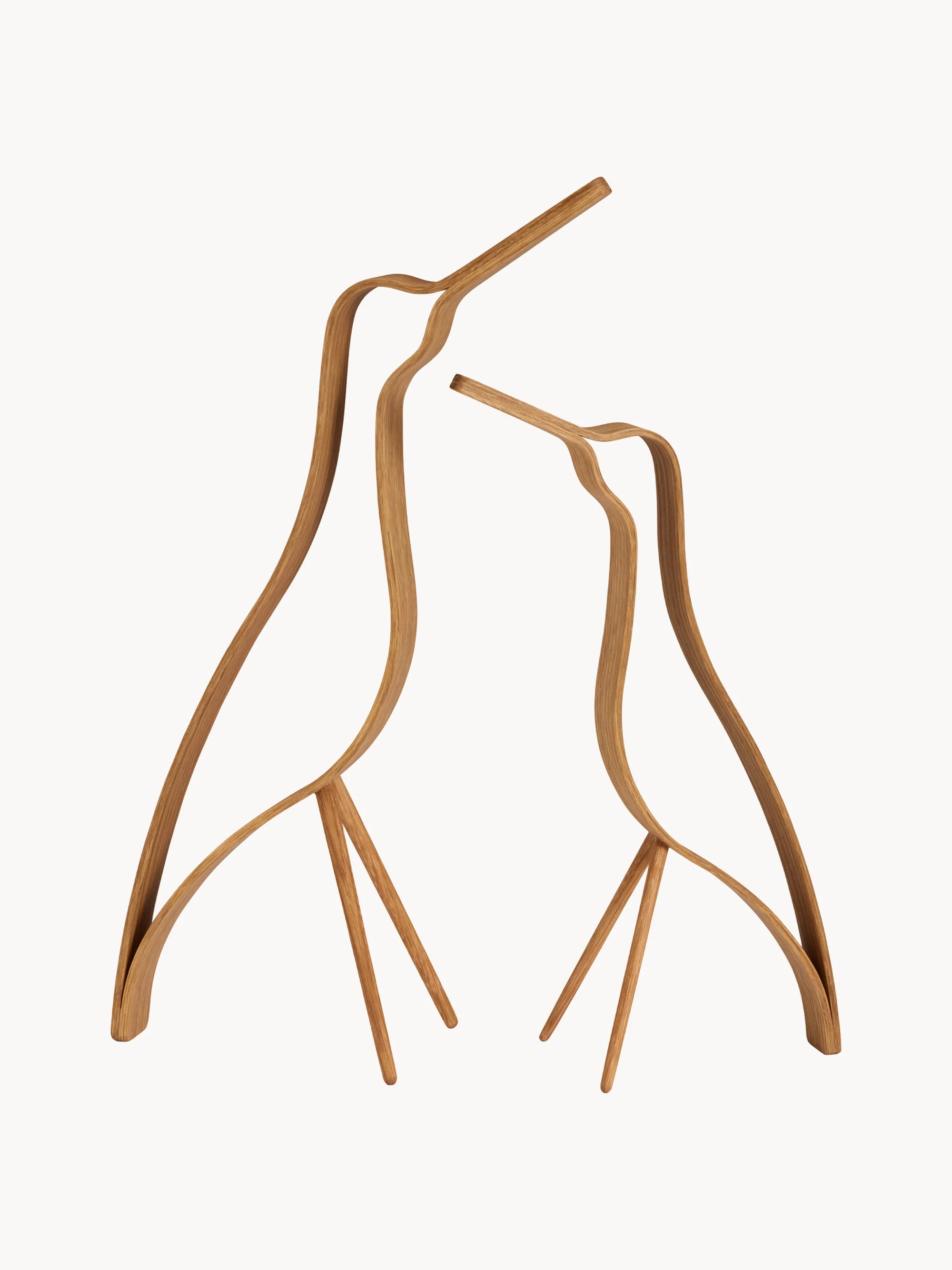 Handgemaakt decoratief object Woody Bird