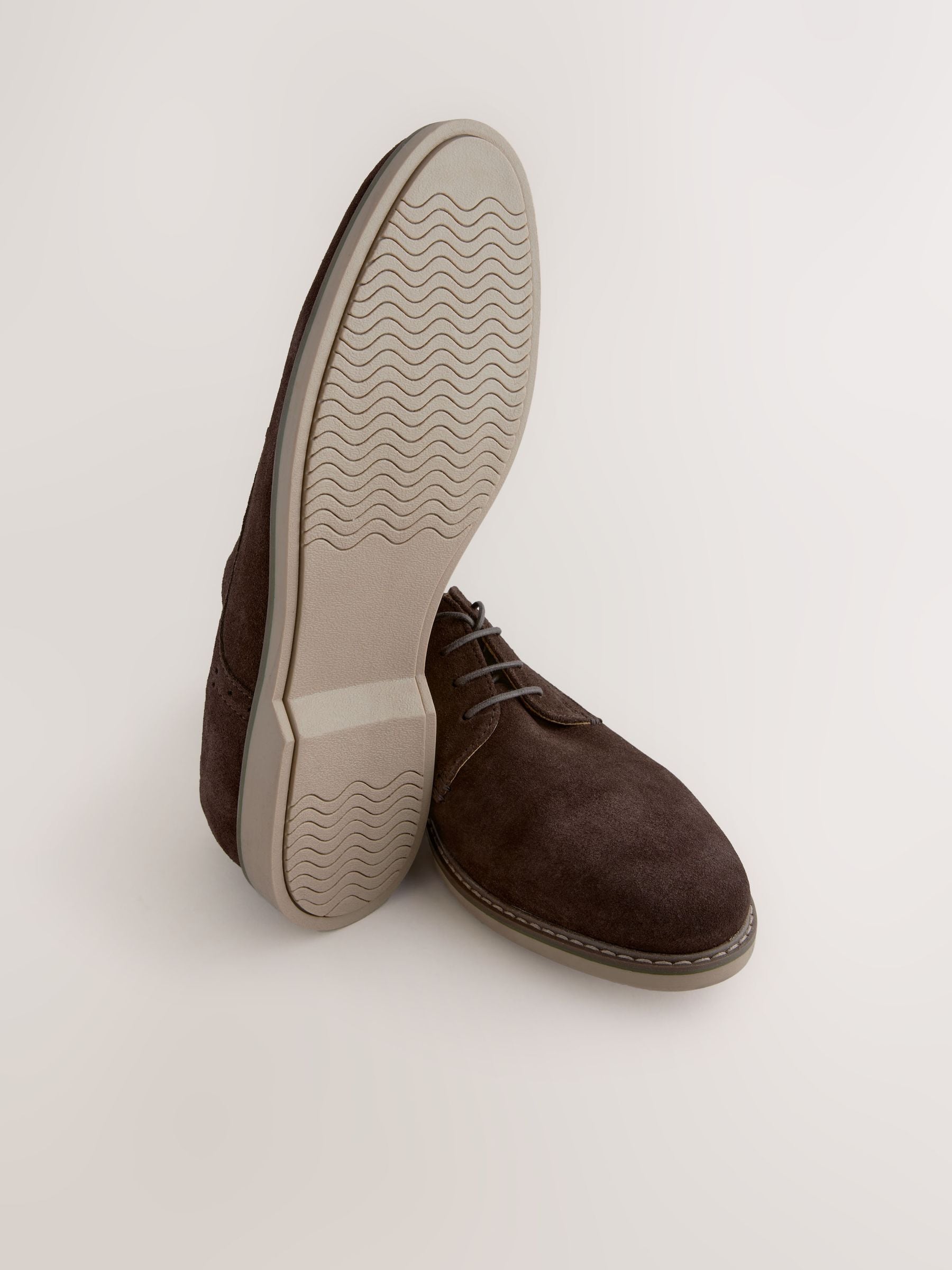 Bruin - Modieus casual derbyschoenen