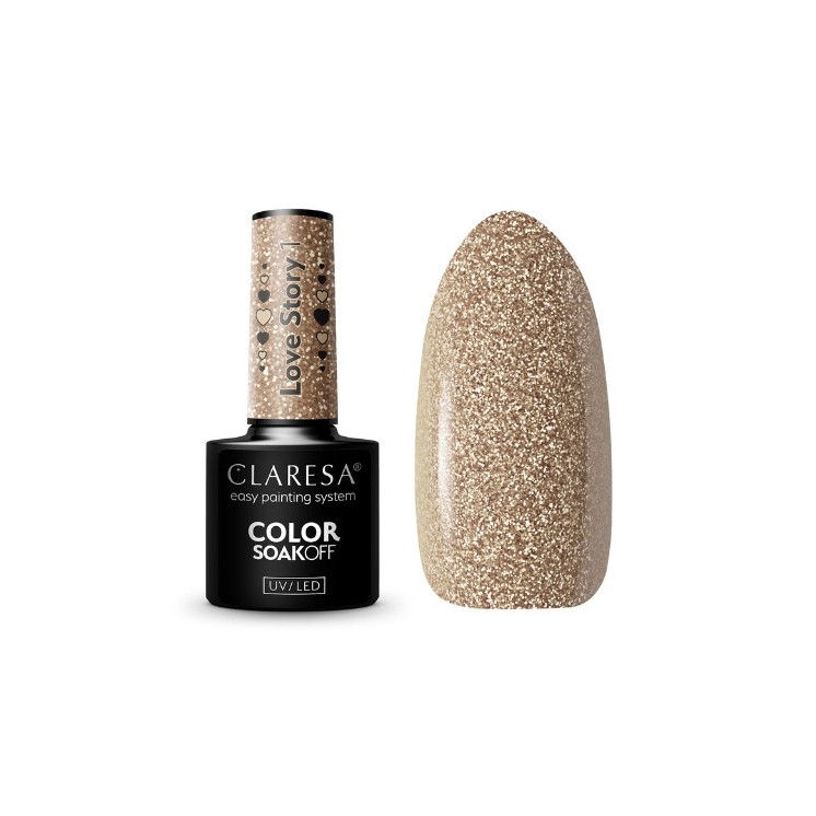 Claresa Love Story Hybride nagellak /1/ 5 g