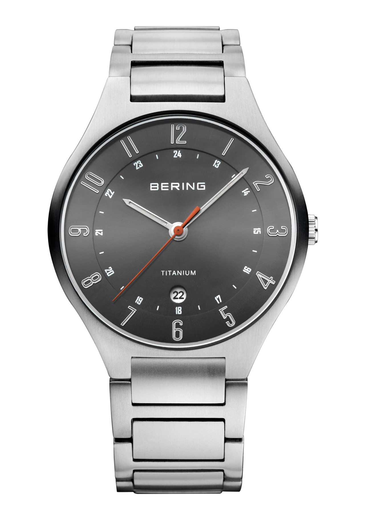 BERING Herrenuhr Titan 11739-772