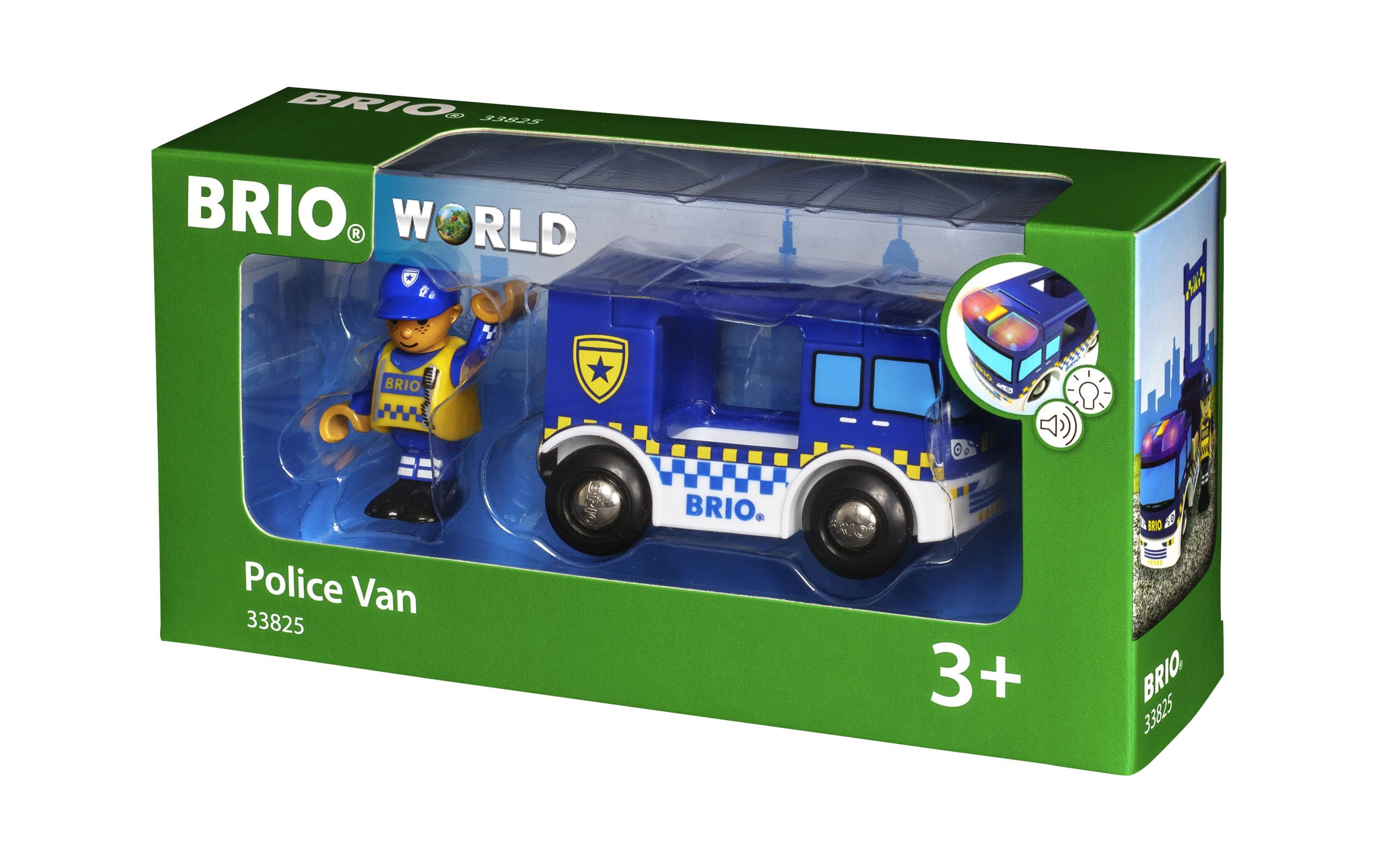 Eisenbahn Polizeiwagen Light & SoundPolizeiwagen