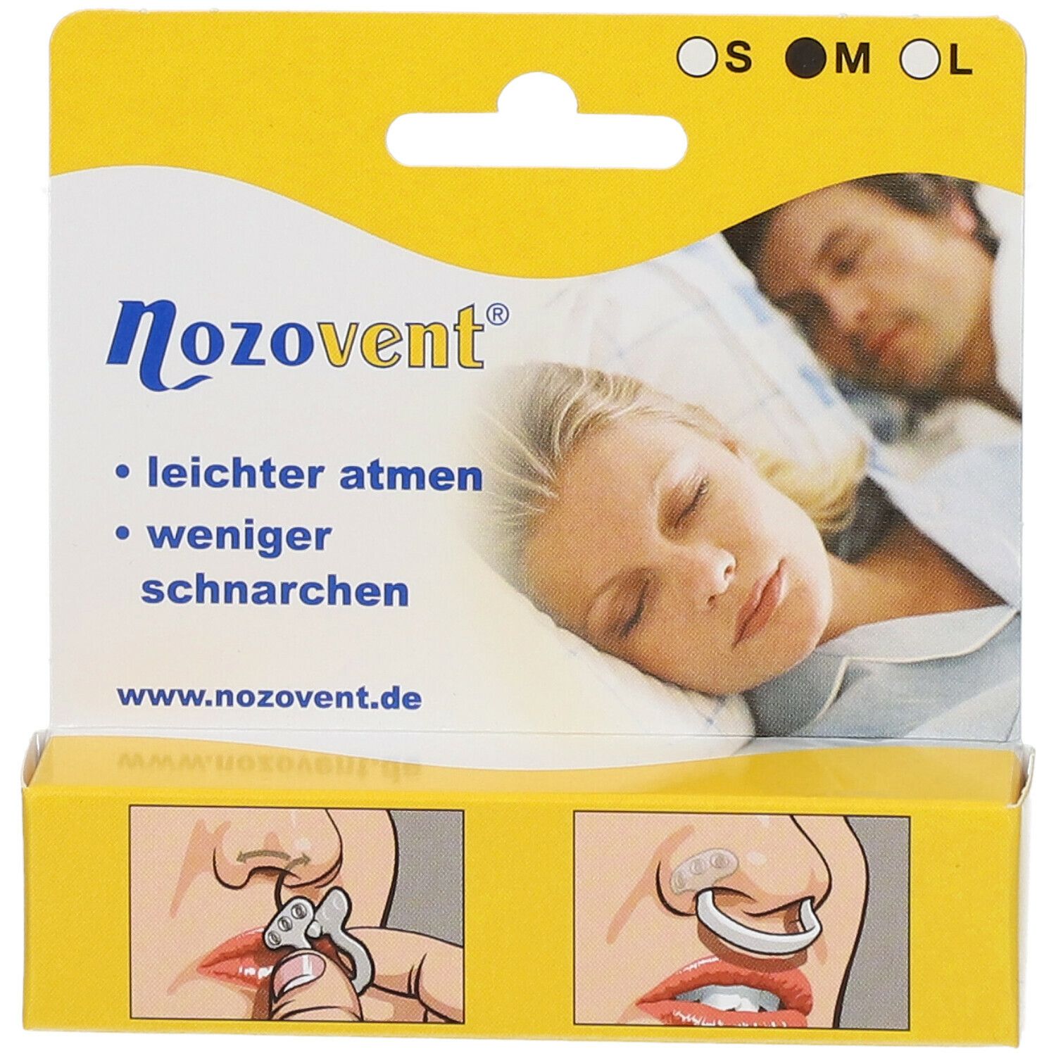 Nozovent® Medium Nasenklammer