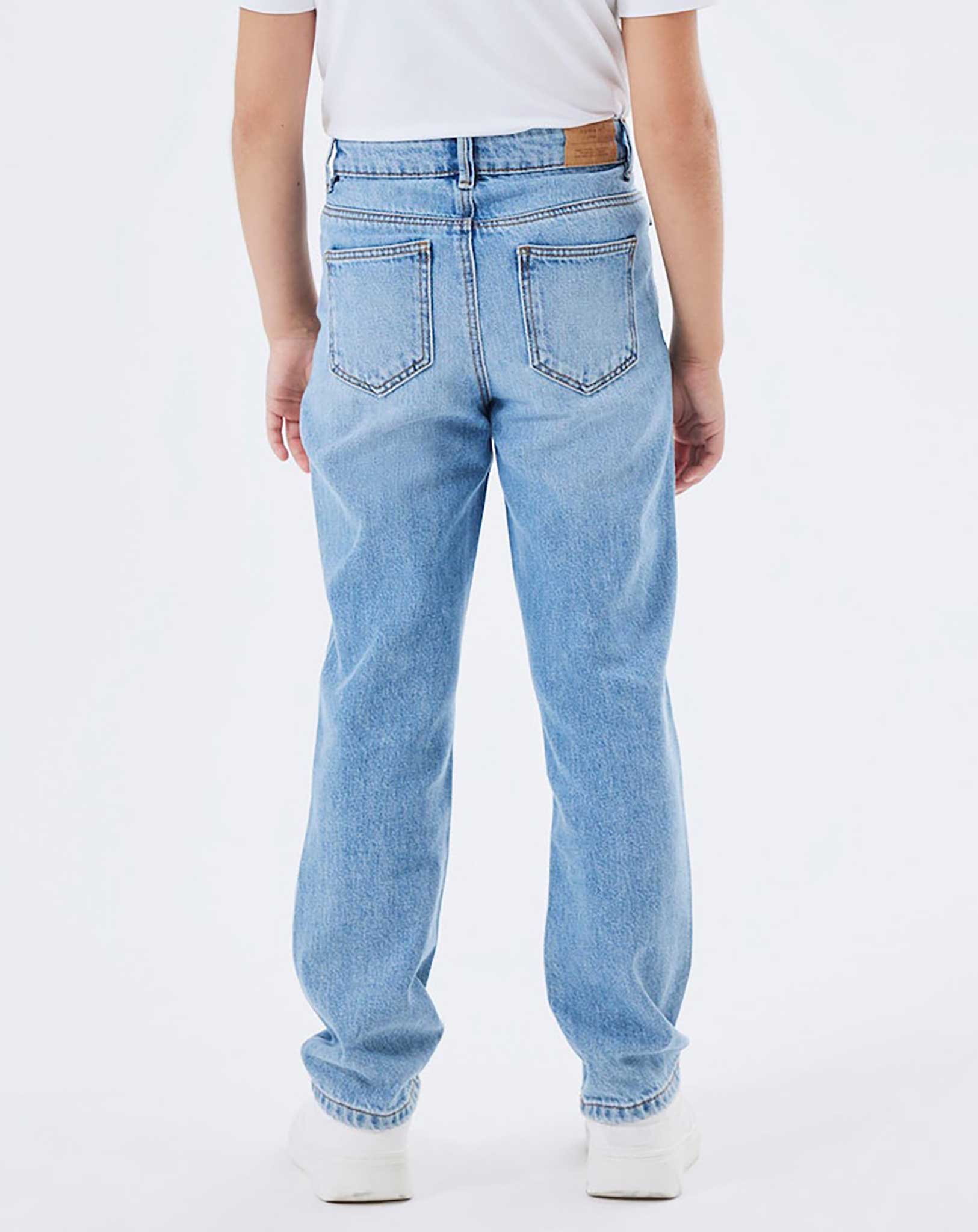 Jeans NKFROSE HW STRAIGHT 9222-BE in medium blue denim
