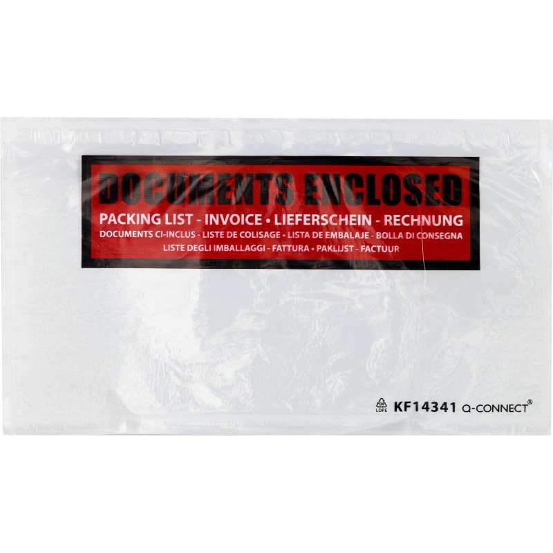 Pochette adhésive 