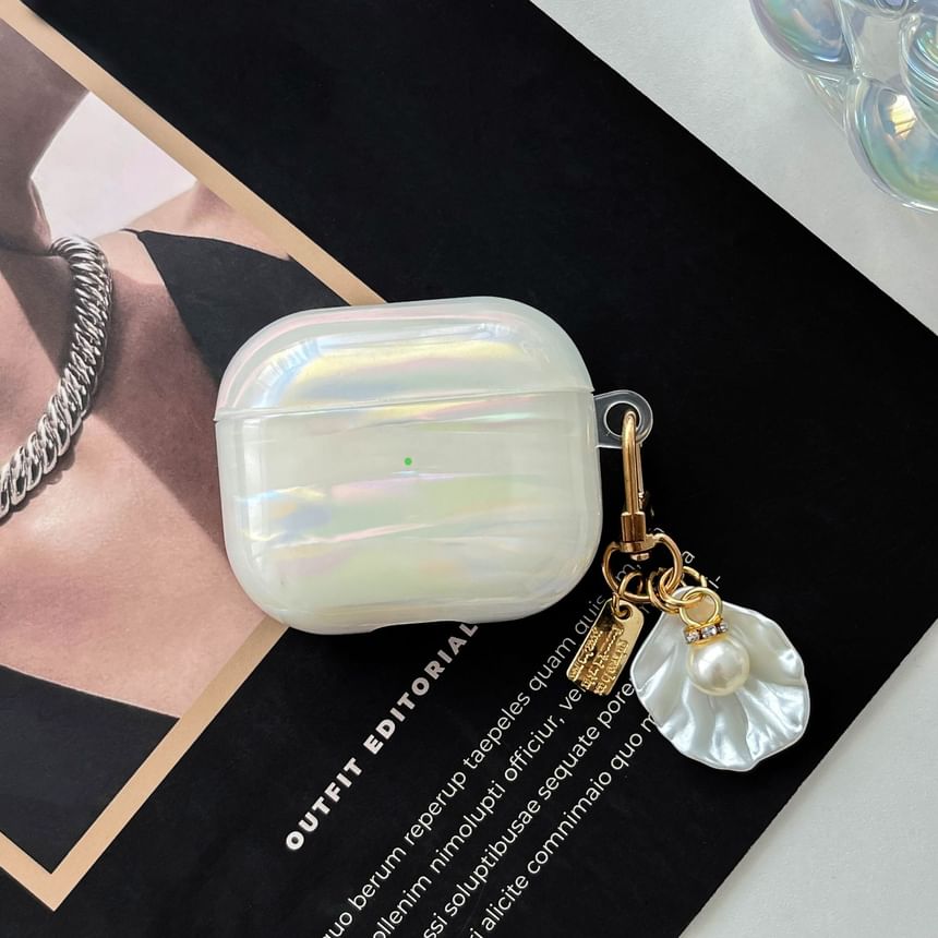 Galeon - Shell Textured AirPods / Pro oortelefoonhoesje