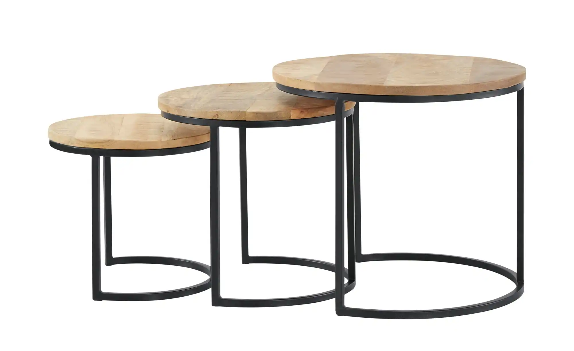 Beistelltisch 3er-Set Round