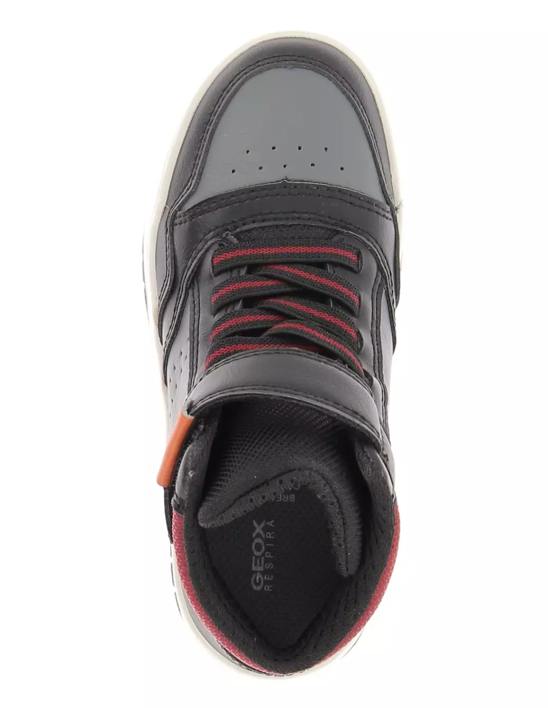 GEOX PERTH - Baskets BLACKORANGE