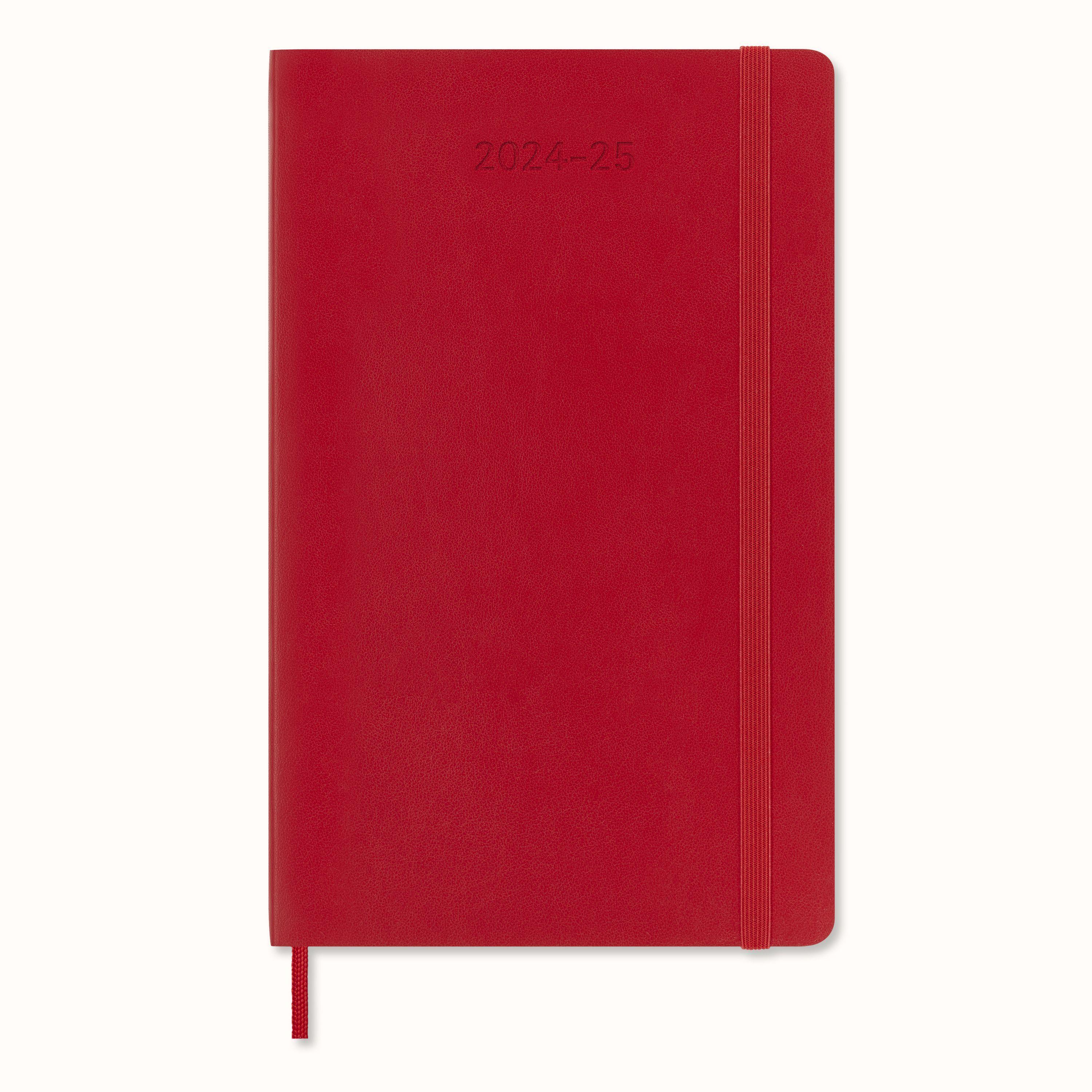Moleskine 18 Monate Wochen Notizkalender 2024/2025, Large/A5