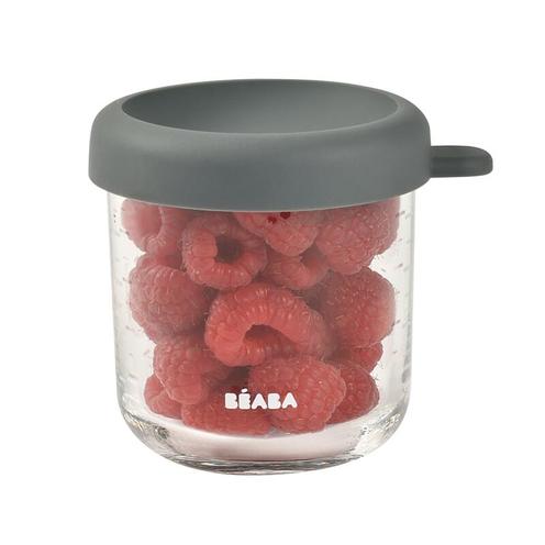 Petit pot en verre 250 ml Gris - BEABA